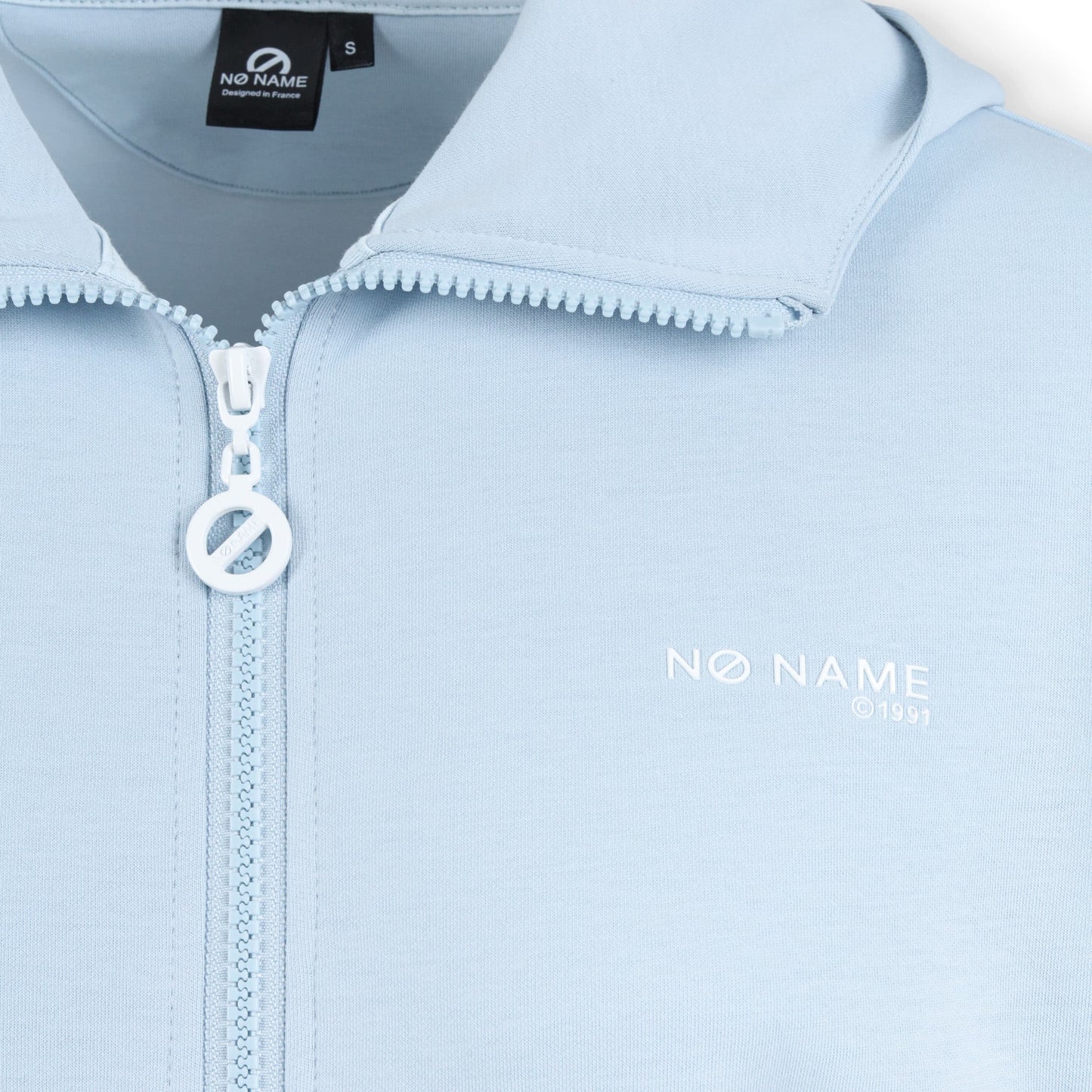 WILLO ZIP HOODIE -  BLEU