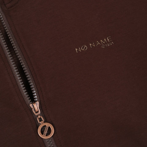 WILLO ZIP HOODIE W - MARRON - Image principale