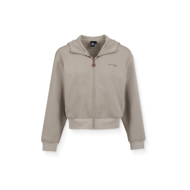 WILLO ZIP HOODIE W - BEIGE/GRIS - Image principale