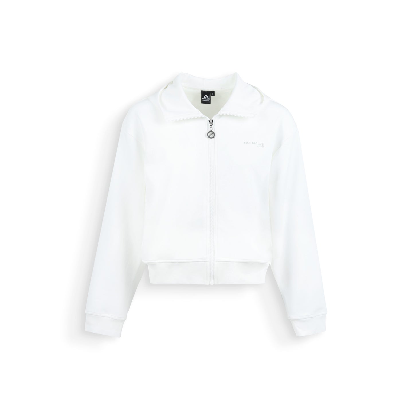 WILLO ZIP HOODIE -  BLANC CASSE