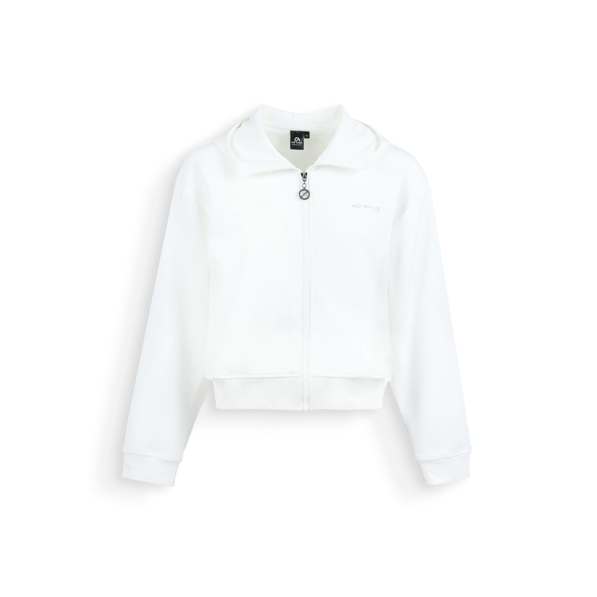 WILLO ZIP HOODIE -  BLANC CASSE
