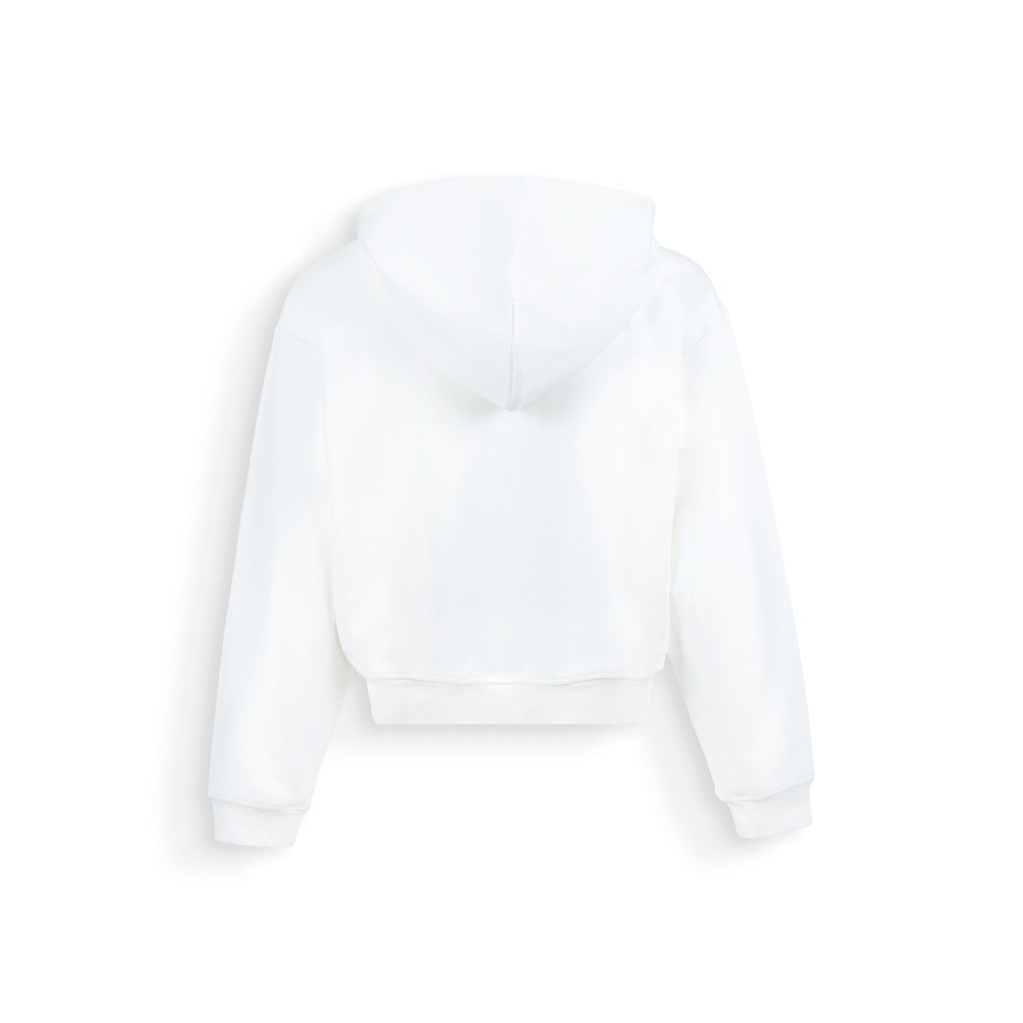 WILLO ZIP HOODIE -  BLANC CASSE