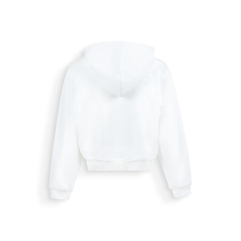 WILLO ZIP HOODIE -  BLANC CASSE - Image principale