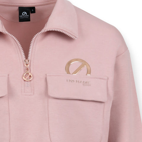 WILLO POCKET HOODIE W - ROSE - Image principale