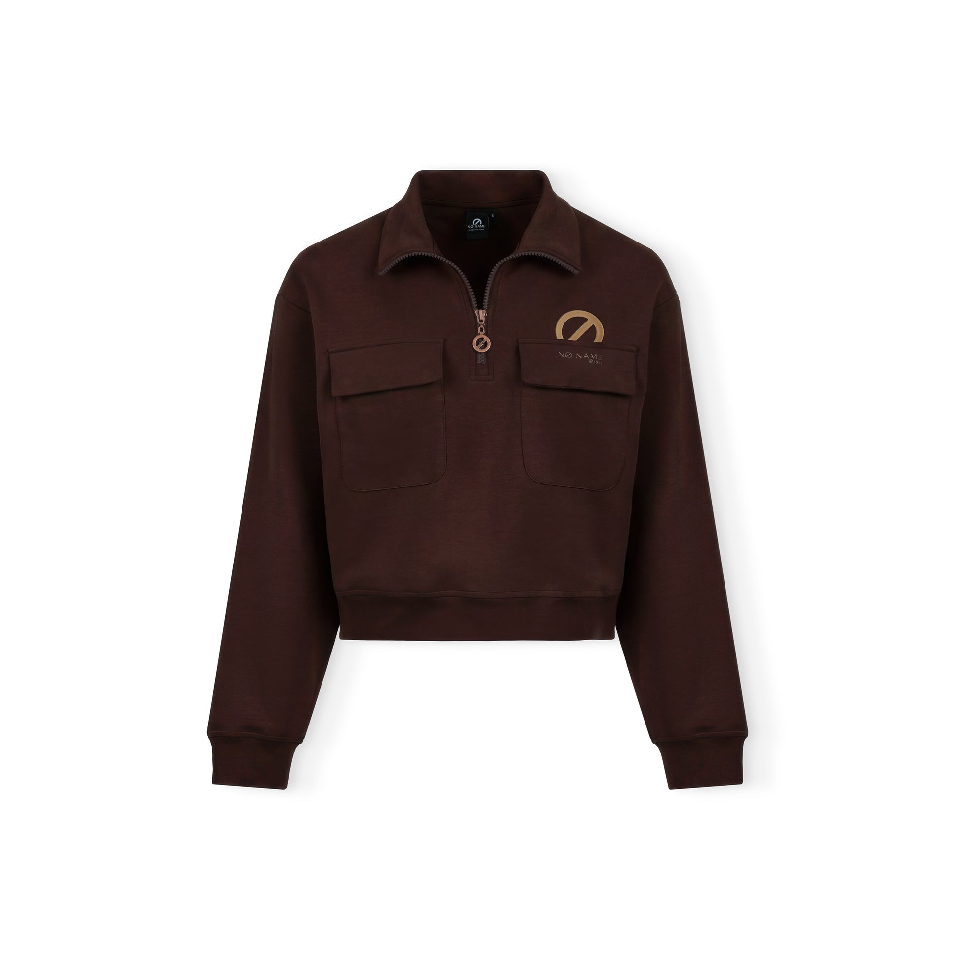 WILLO POCKET HOODIE W - MARRON