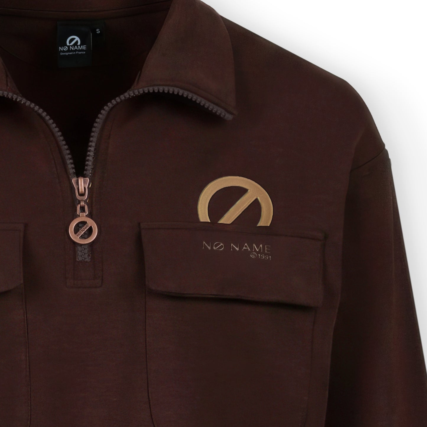 WILLO POCKET HOODIE W - MARRON