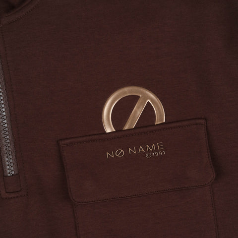 WILLO POCKET HOODIE W - MARRON - Image principale