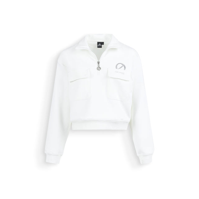 WILLO POCKET HOODIE -  BLANC CASSE - Image principale