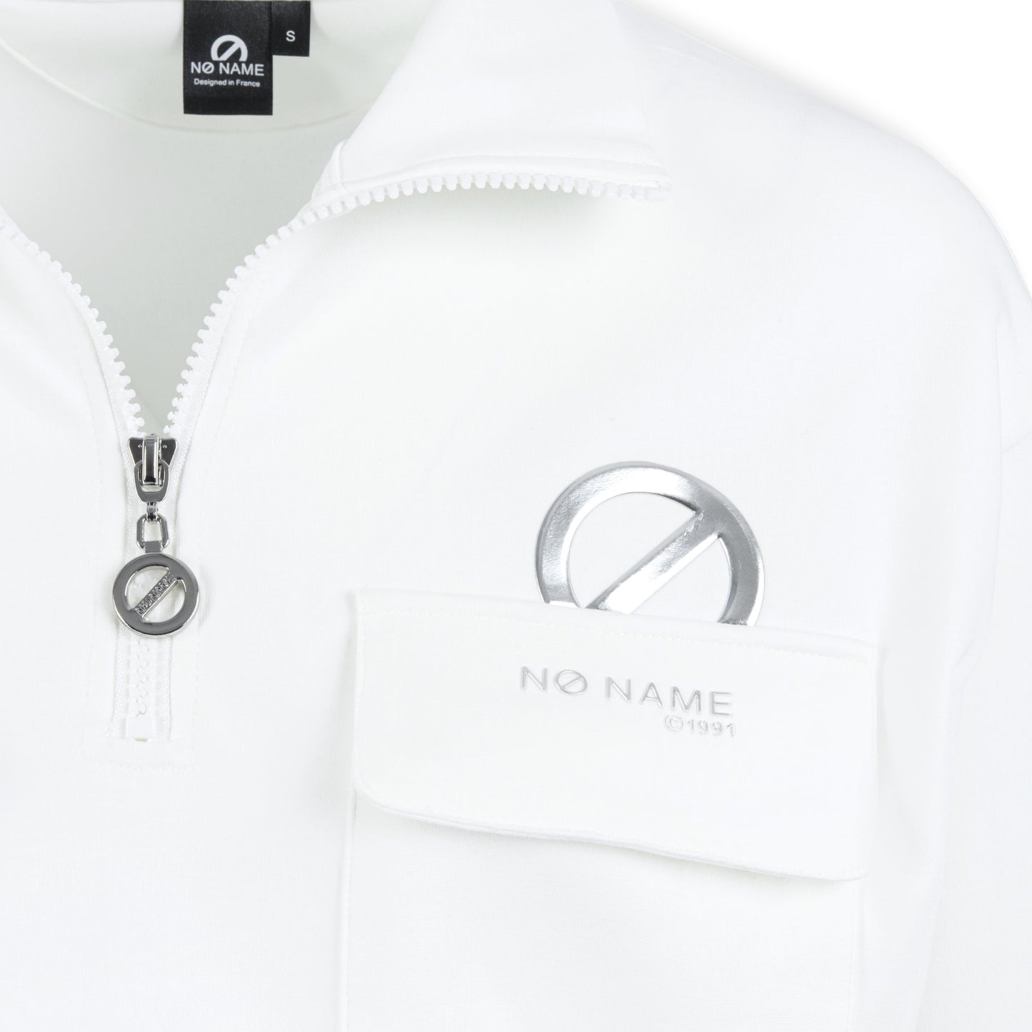 WILLO POCKET HOODIE -  BLANC CASSE