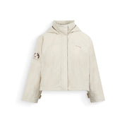 WILLO ZIP JACKET -  BEIGE
