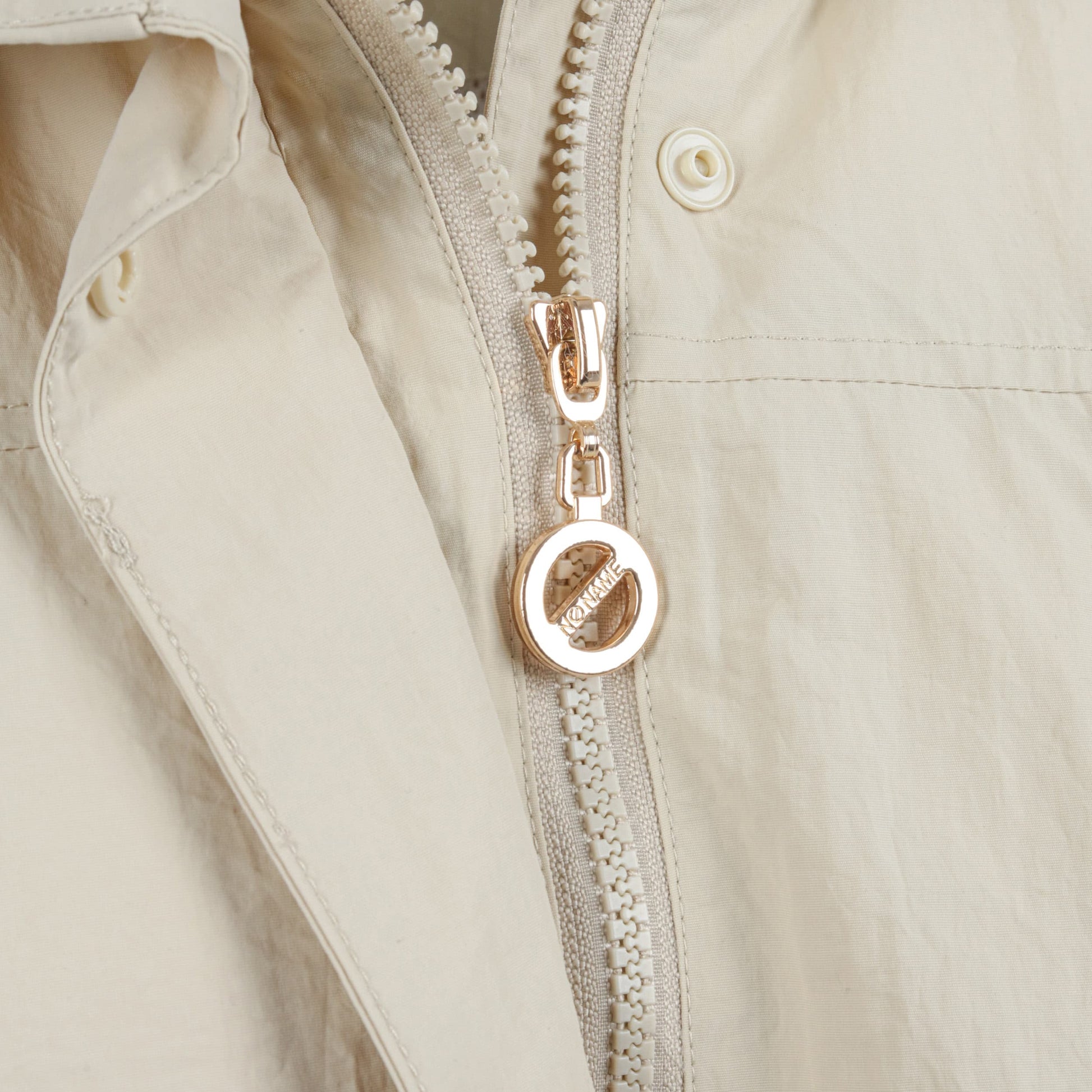 WILLO ZIP JACKET -  BEIGE