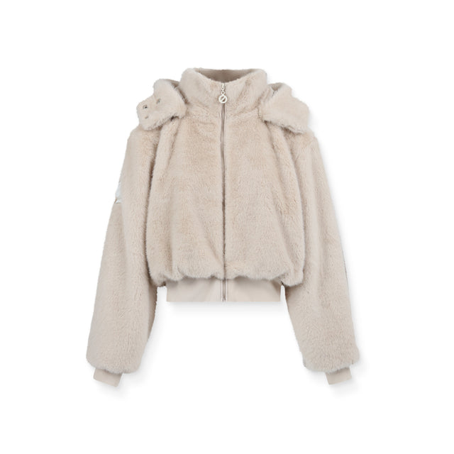 CARTER JACKET W - BEIGE/GREY - Image principale
