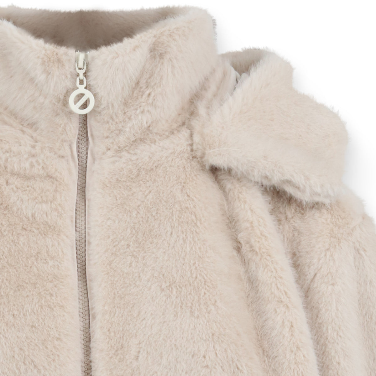 Carter Sherpa Jacket - Beige/Gris