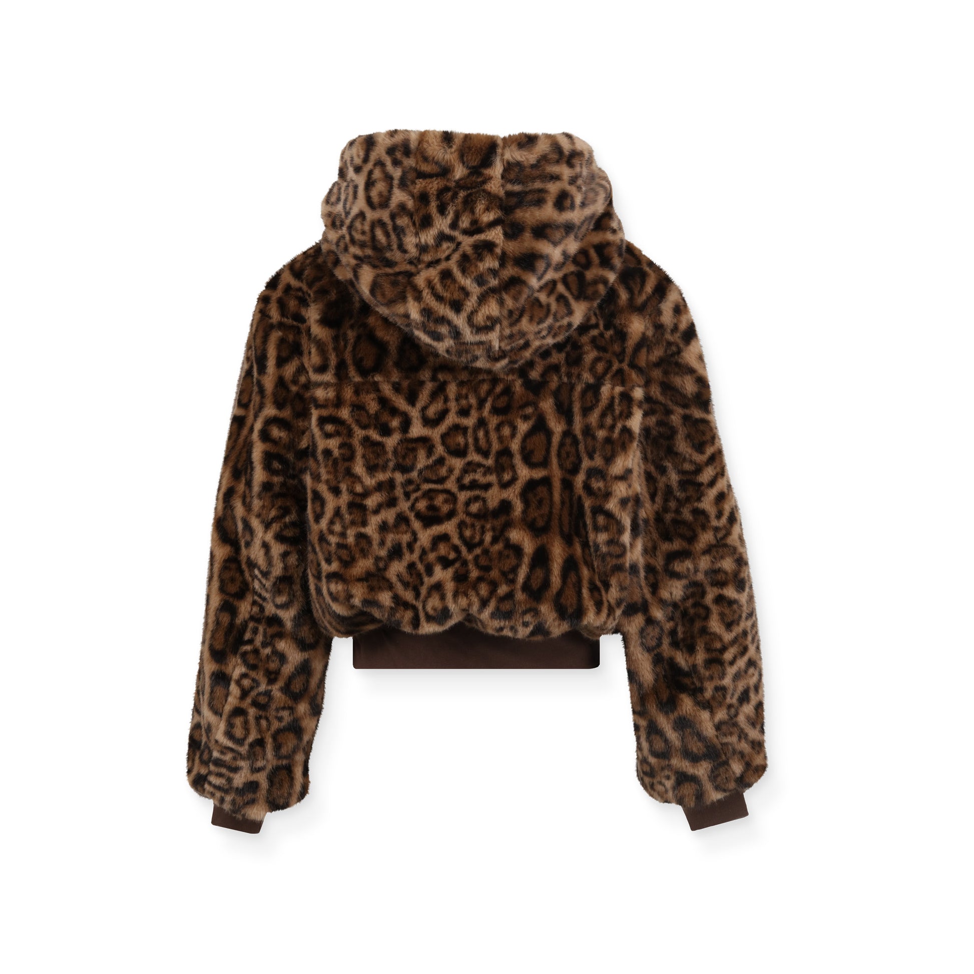 CARTER JACKET W - BLANC CASSE/IMPRIME LEOPARD